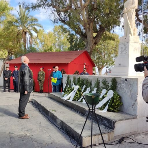 Τιμήθηκε στο Ηράκλειο η επέτειος της Εθνικής Αντίστασης